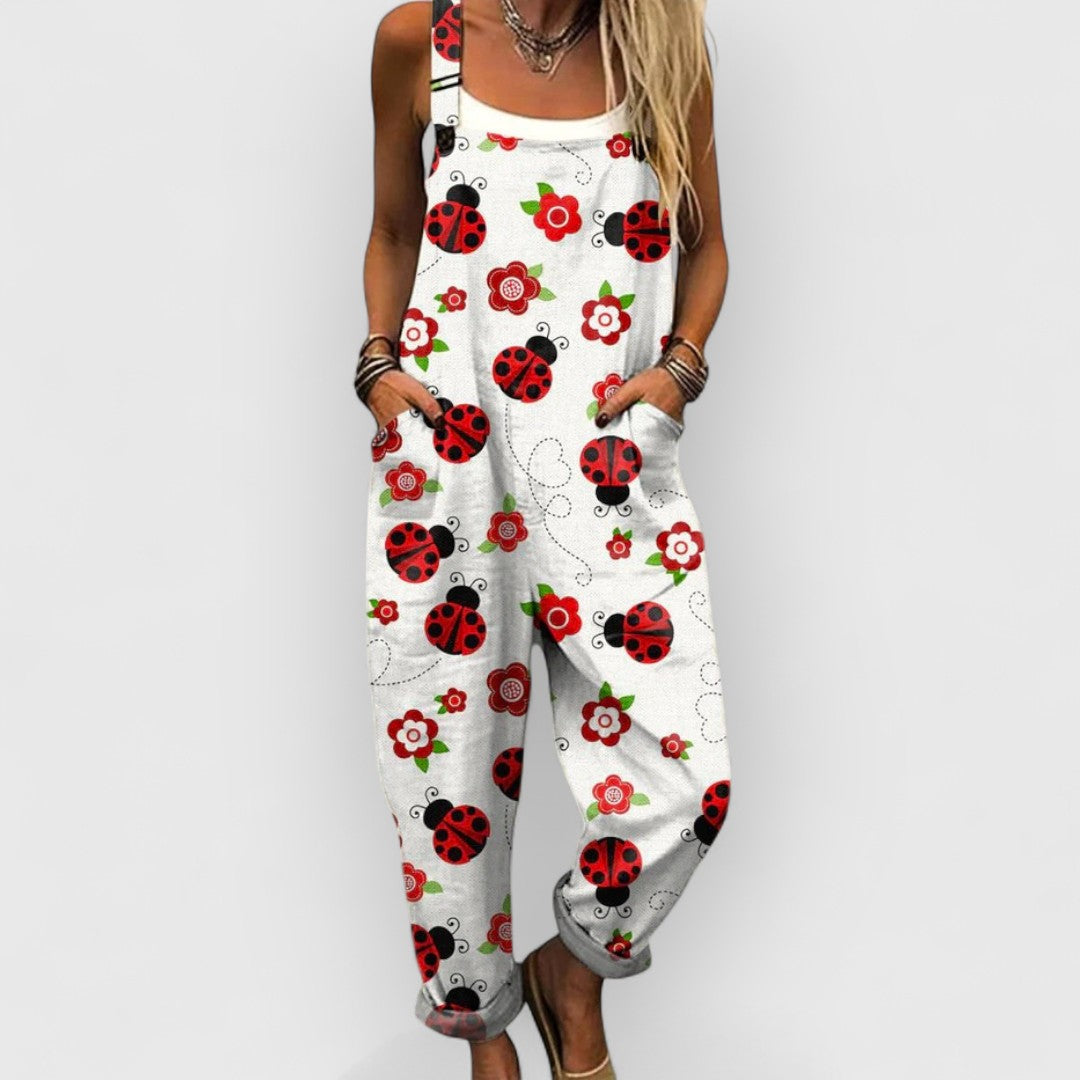Evelyn | Vintage-floral Overall for a Unique Look