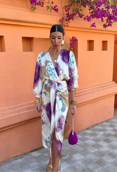 Journi  | Sophisticated Summer Dress (2-piece set)