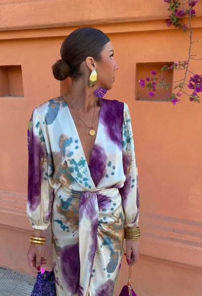 Journi  | Sophisticated Summer Dress (2-piece set)