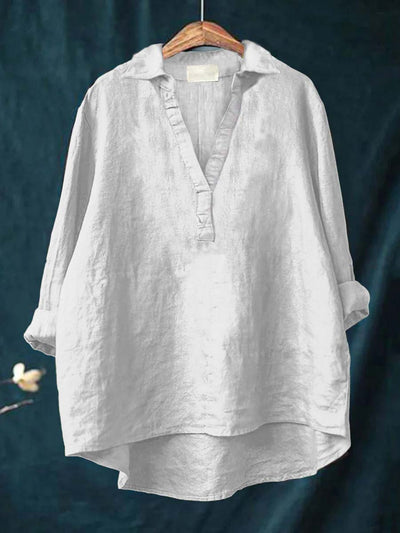 Andrea | Linen Blouse