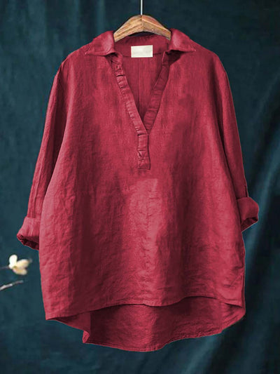 Andrea | Linen Blouse