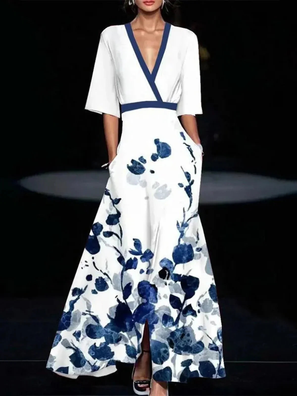Stella | Elegant short-sleeved dress