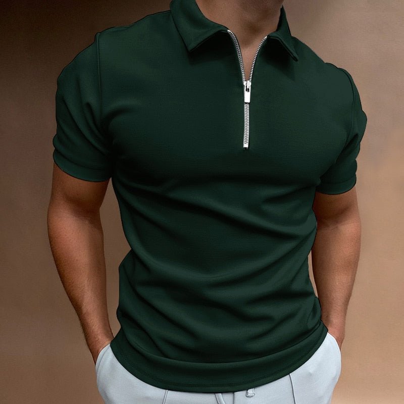 Brooke­­™ | Zip-Up Polo For Men