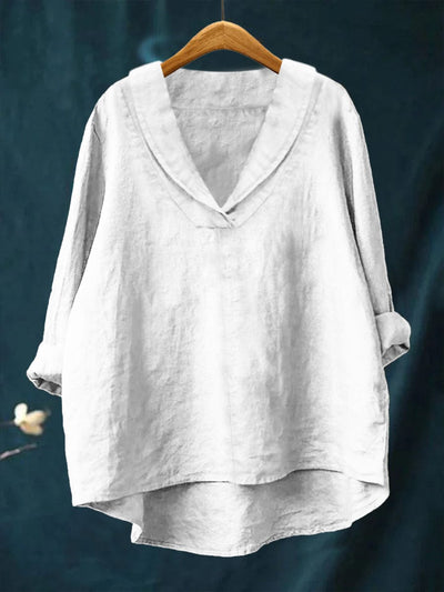Samantha | Linen Blouse
