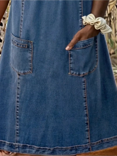 Gianna | Soft Denim Dress