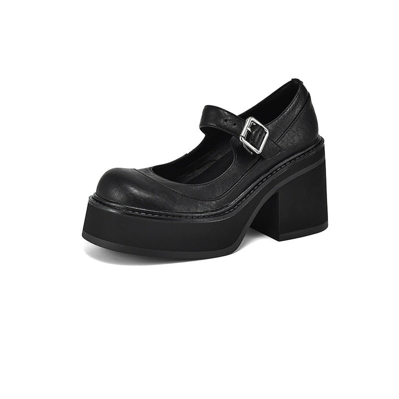 Ivory | Leather Pumps