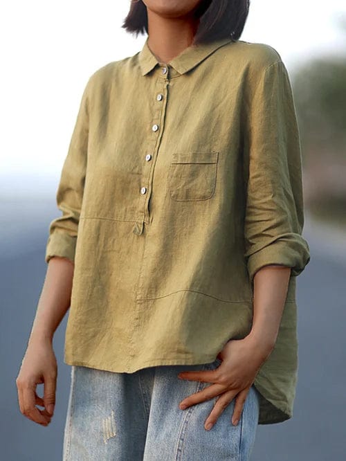 Elvie | Linen Blouse