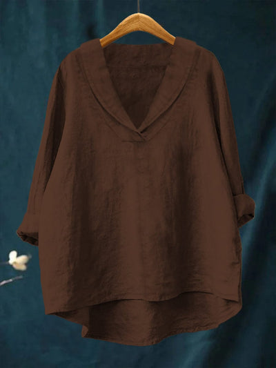 Samantha | Linen Blouse