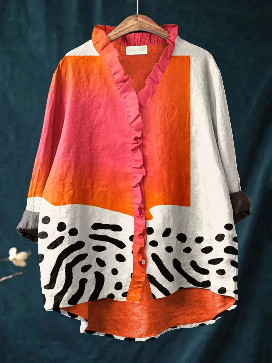 Melinda | Linen Blouse