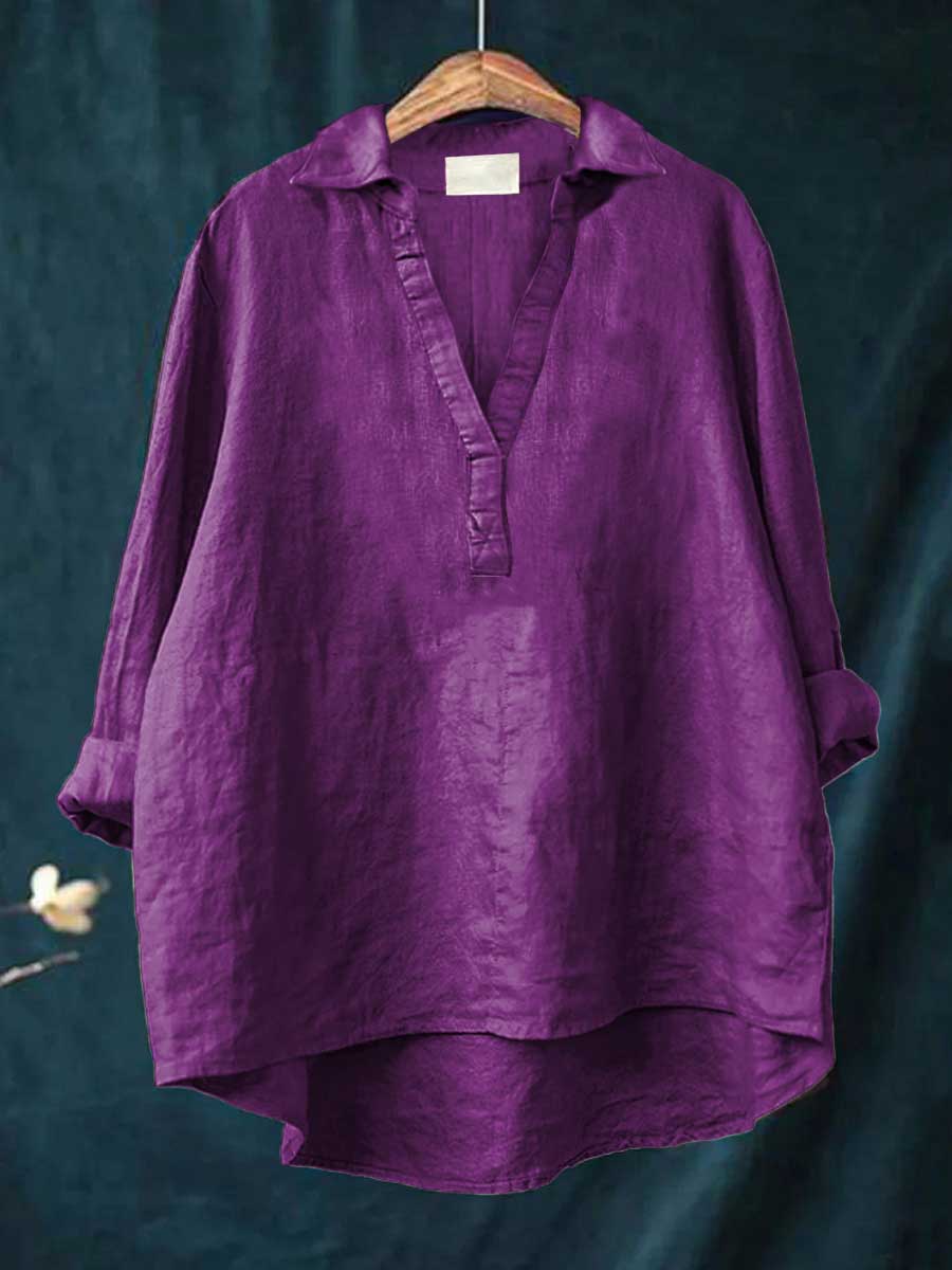 Andrea | Linen Blouse