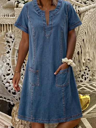 Gianna | Soft Denim Dress