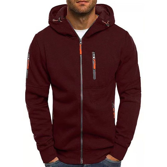 Mave™ | Hooded Zip-Up Jacket For Men