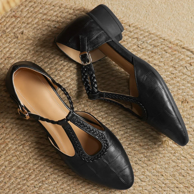 Amie | Premium Edition Leather Orthopedic Shoes