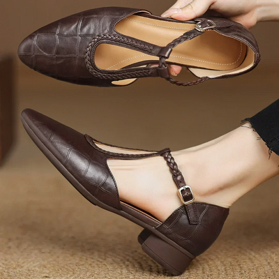 Amie | Premium Edition Leather Orthopedic Shoes