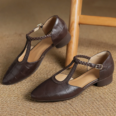 Amie | Premium Edition Leather Orthopedic Shoes