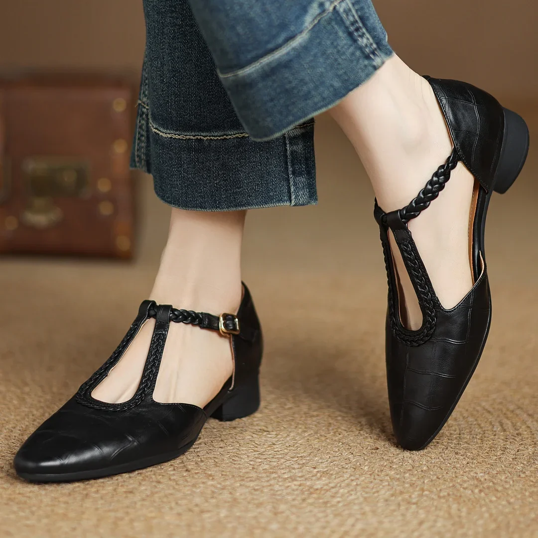 Amie | Premium Edition Leather Orthopedic Shoes