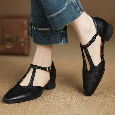 Amie | Premium Edition Leather Orthopedic Shoes