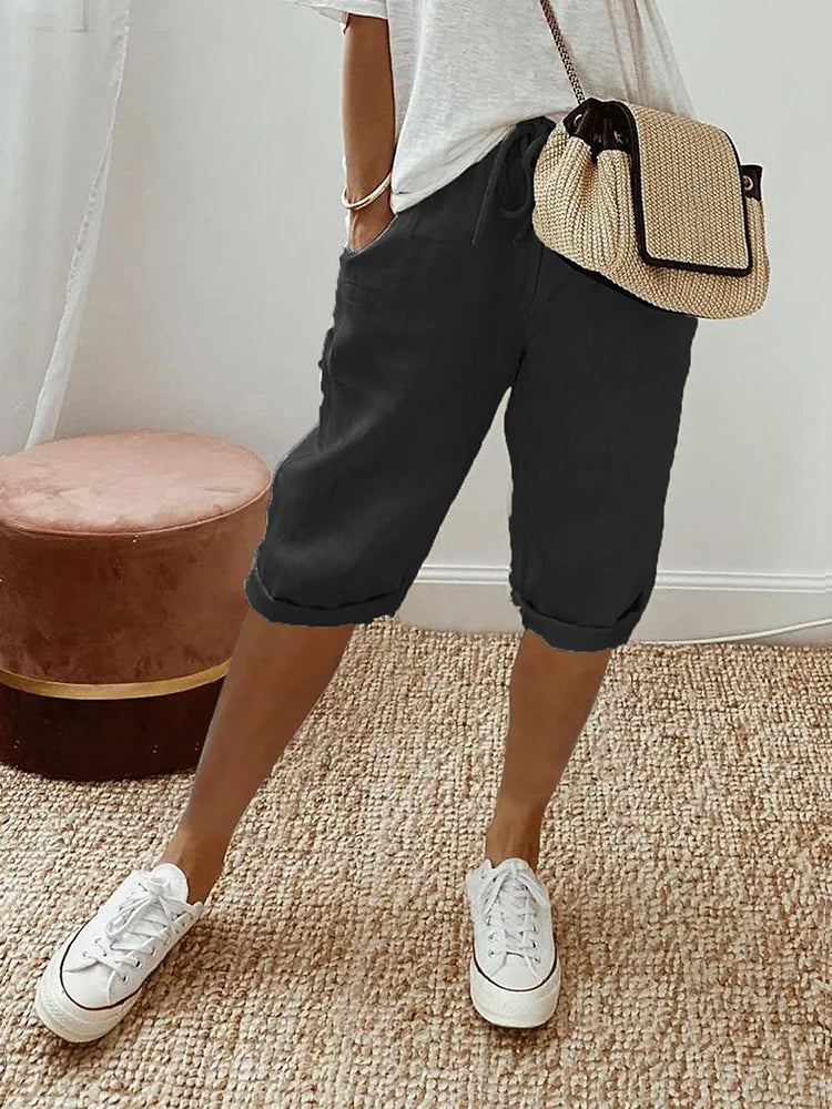 Jolina | Knee Length Shorts
