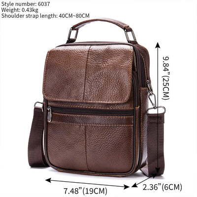 ELIAN | Leather shoulder bag for everyday use