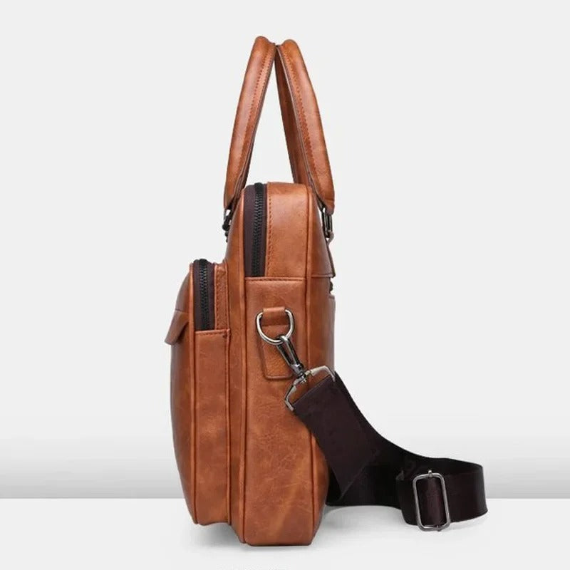 DIEGO | Leather Messenger Bag
