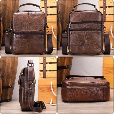 ELIAN | Leather shoulder bag for everyday use