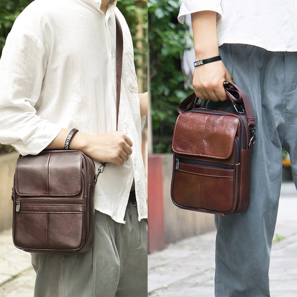 ELIAN | Leather shoulder bag for everyday use