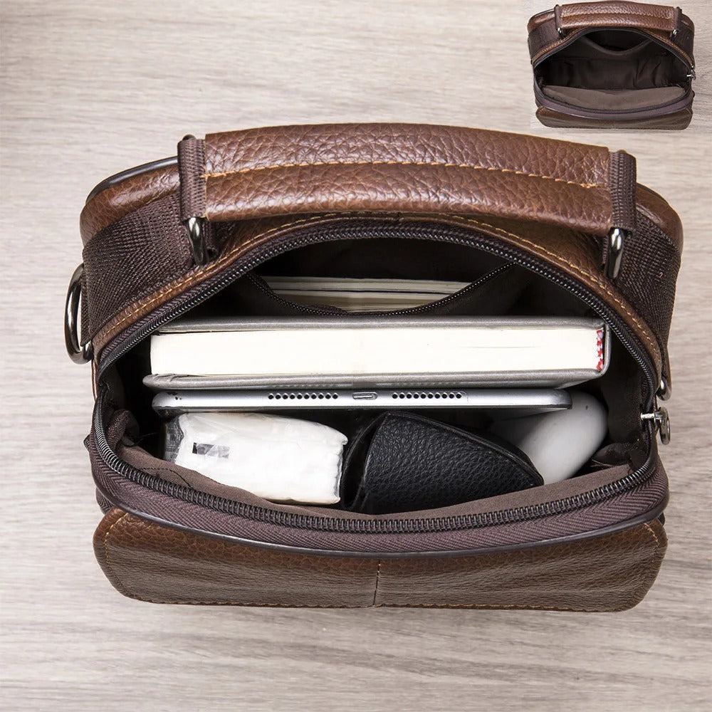 ELIAN | Leather shoulder bag for everyday use