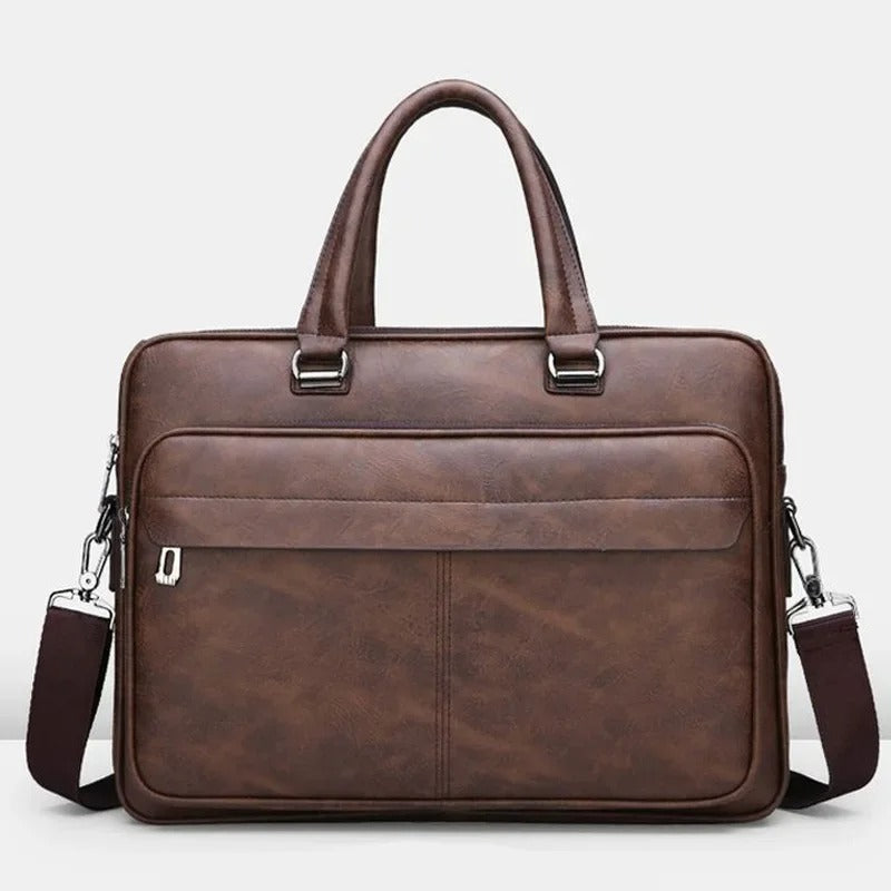 DIEGO | Leather Messenger Bag