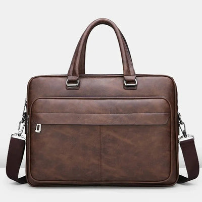 DIEGO | Leather Messenger Bag