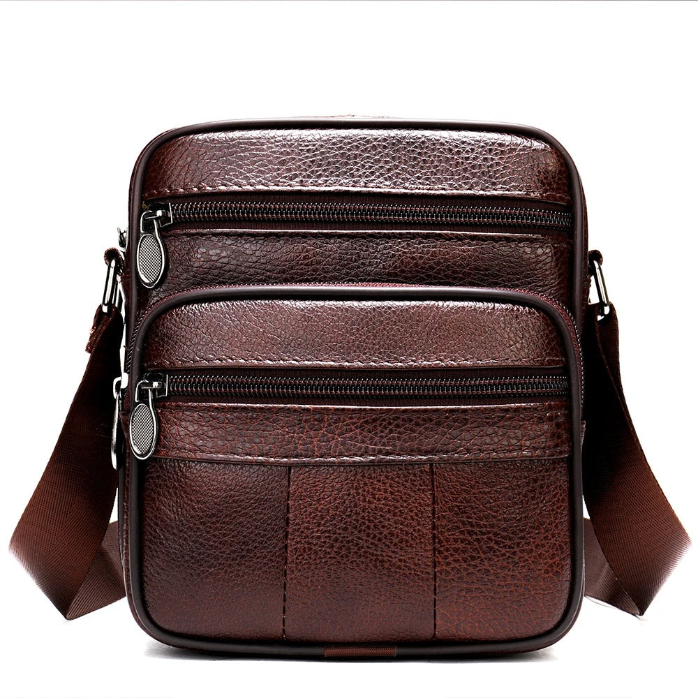 FRANCO | Comfortable leather shoulder bag for men