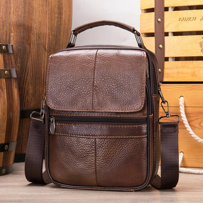 ELIAN | Leather shoulder bag for everyday use