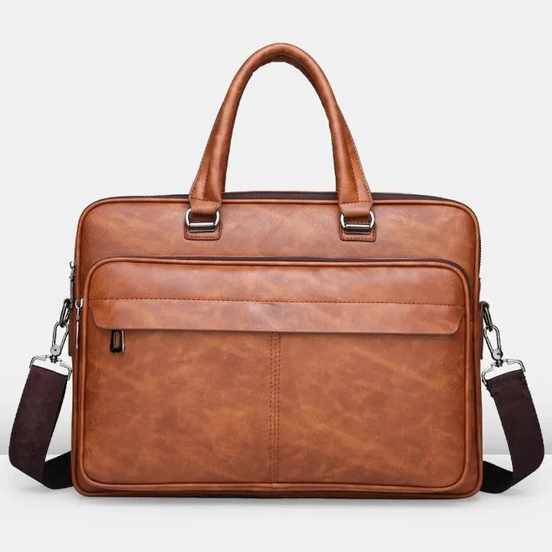 DIEGO | Leather Messenger Bag