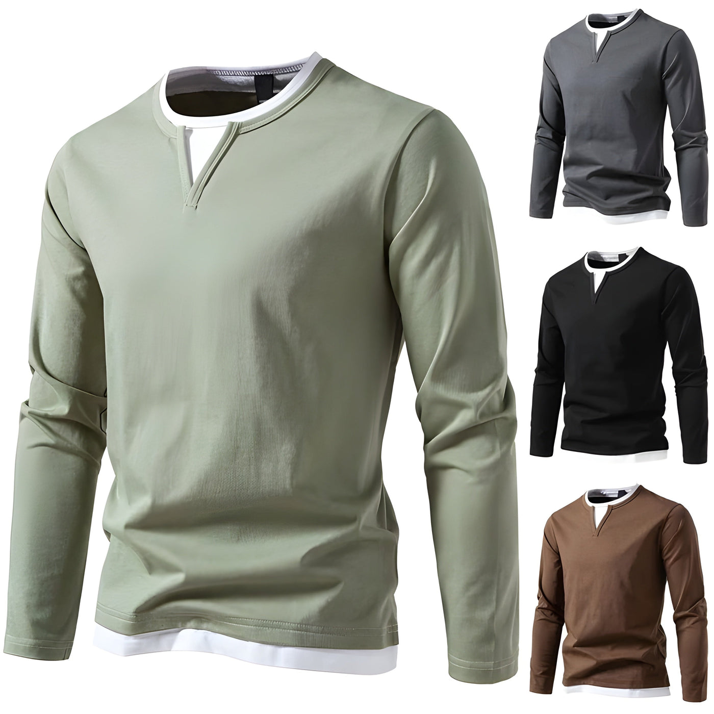 Marvin™ | Long Sleeve Shirt For Men